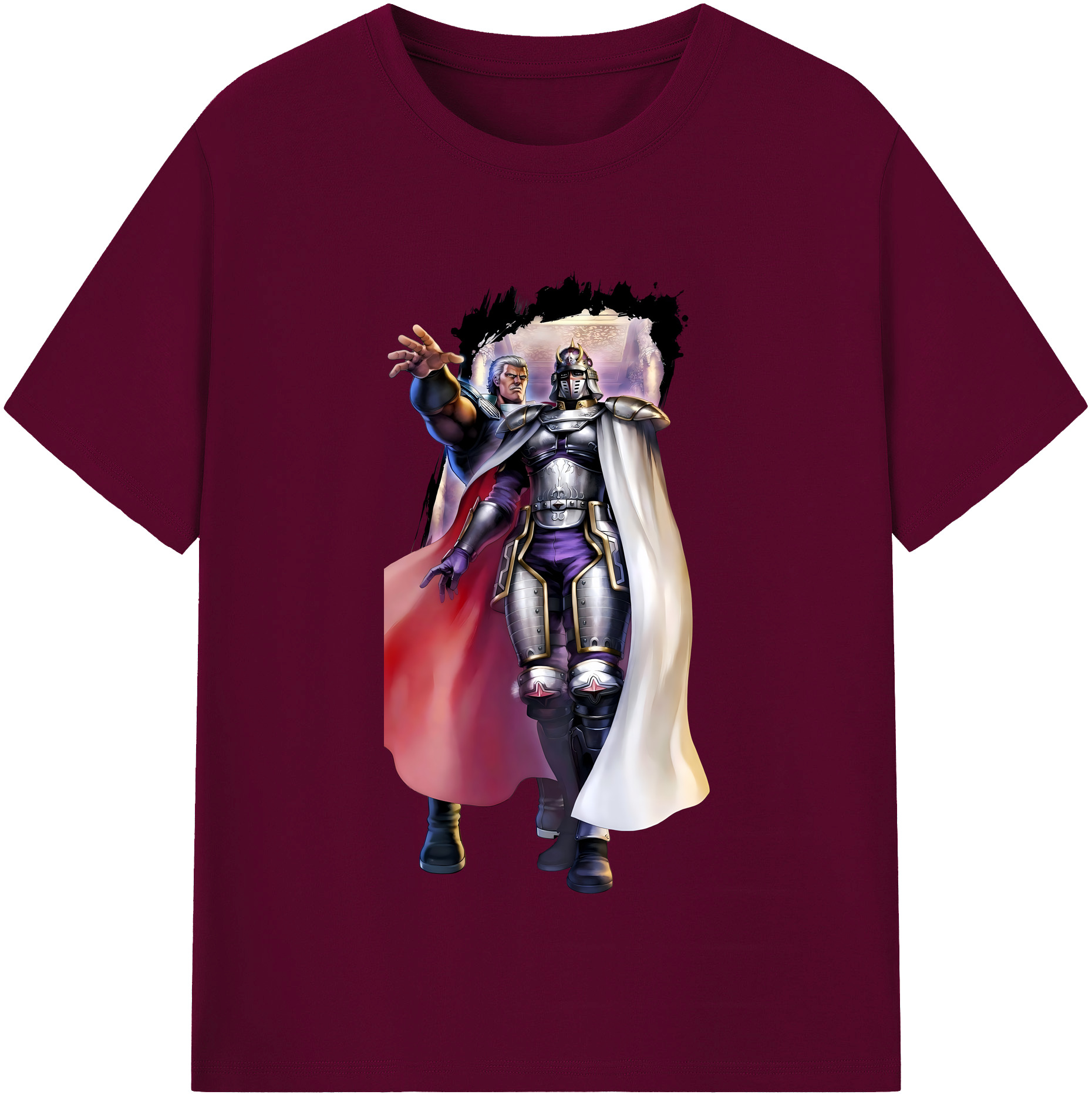 （画像用） 北斗の拳 Fist of the North Star レディースカジュアルプリントTシャツ（綿100％）